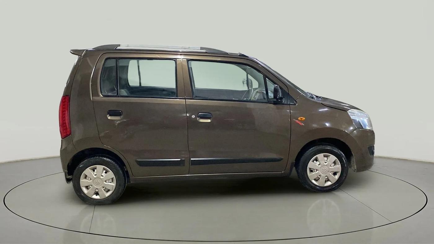 2015 Maruti Wagon R 1.0 LXI CNG, CNG, Manual, 87,361 km, Right Side View