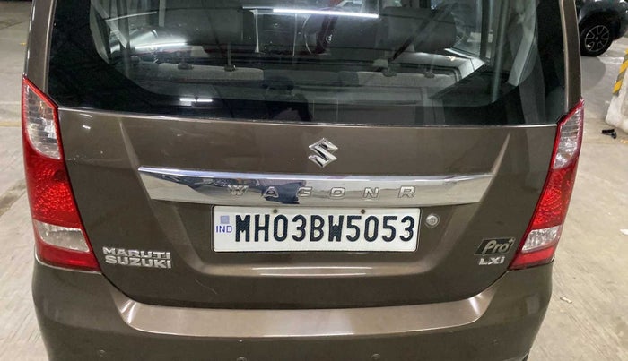 2015 Maruti Wagon R 1.0 LXI CNG, CNG, Manual, 87,361 km, Dicky (Boot door) - Slightly dented
