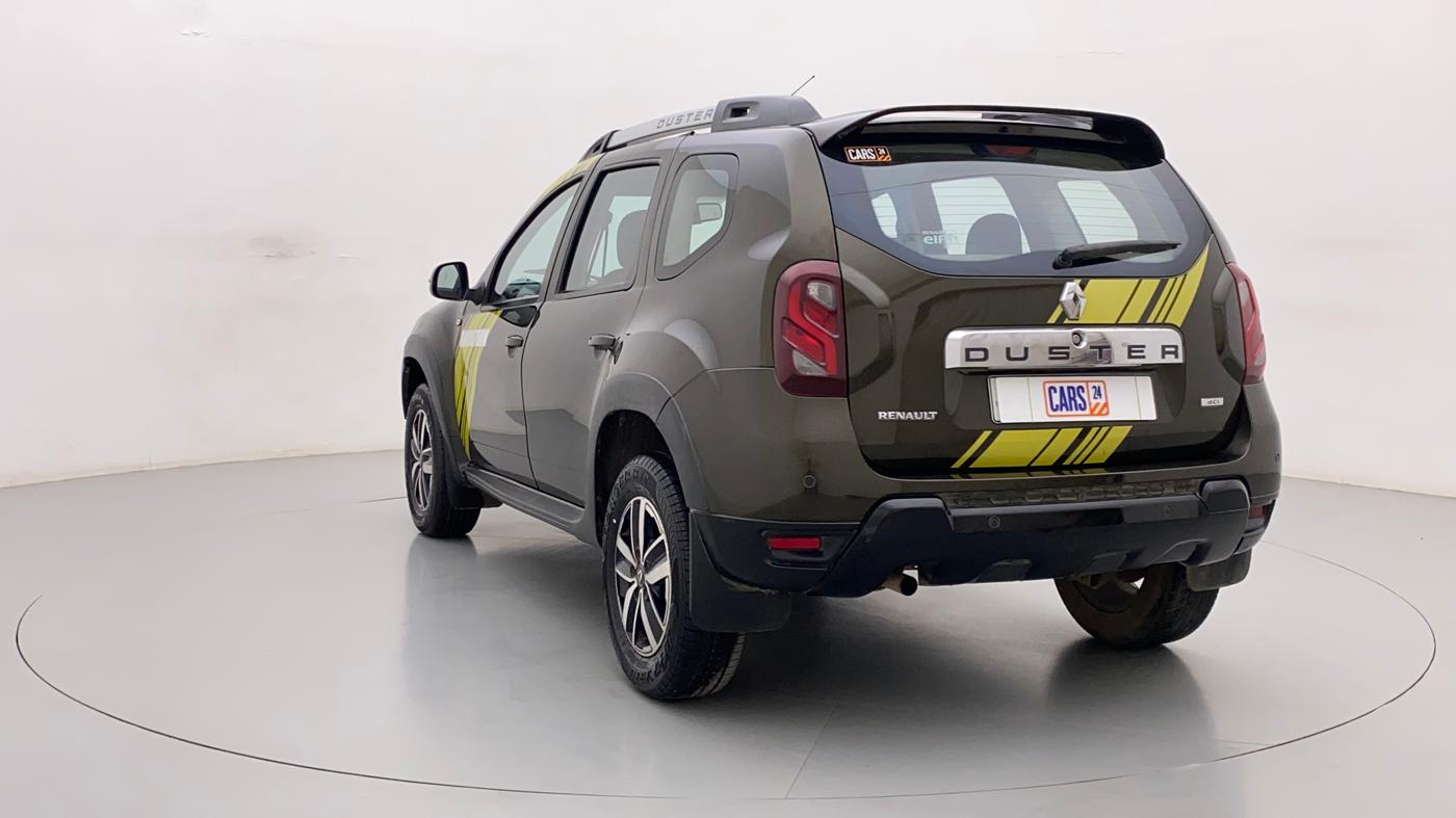 2017 Renault Duster 110 PS RXS SANDSTORM EDITION DIESEL, Diesel, Manual, 74,704 km, Left Back Diagonal