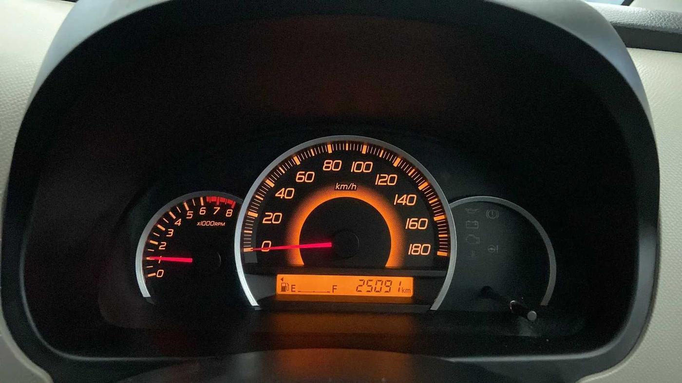 2015 Maruti Wagon R 1.0 VXI, Petrol, Manual, 25,030 km, Odometer Image