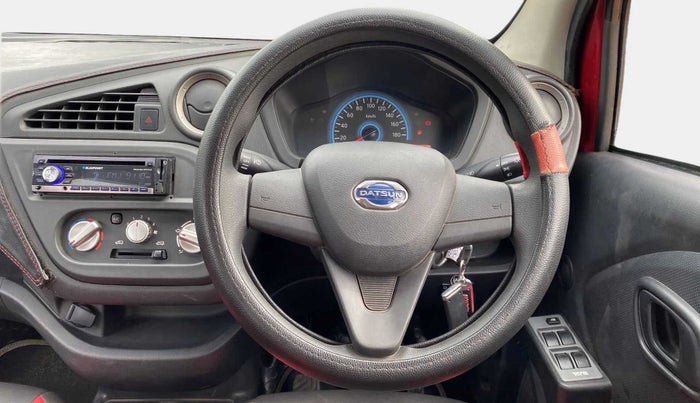 2018 Datsun Redi Go A, Petrol, Manual, 16,113 km, Steering Wheel Close Up