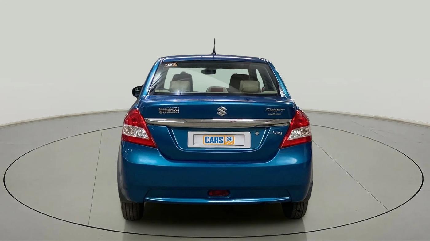 2014 Maruti Swift Dzire VXI, Petrol, Manual, 45,977 km, Back/Rear