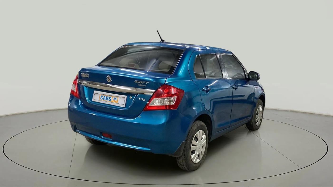 2014 Maruti Swift Dzire VXI, Petrol, Manual, 45,977 km, Right Back Diagonal