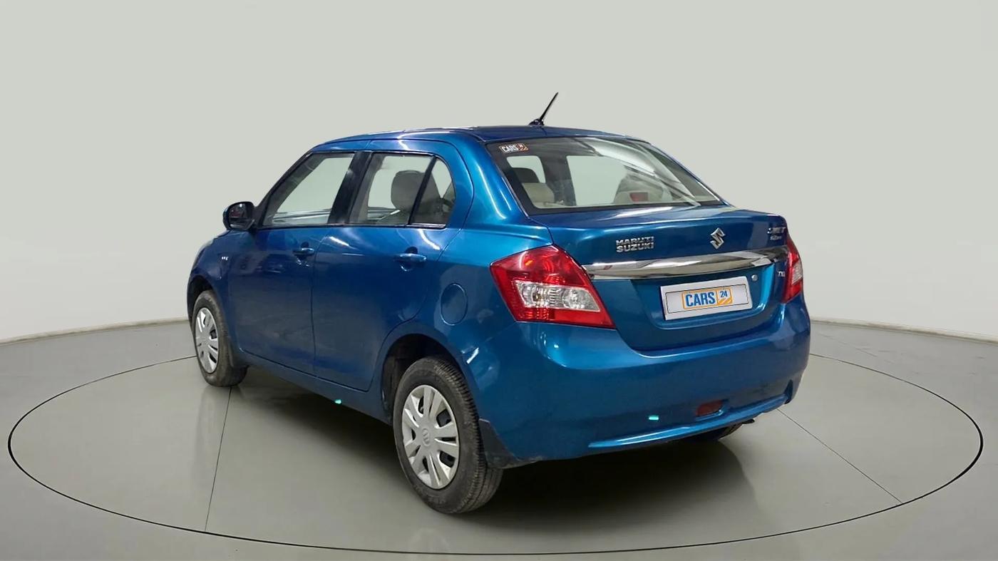 2014 Maruti Swift Dzire VXI, Petrol, Manual, 45,977 km, Left Back Diagonal