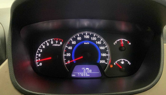 2015 Hyundai Grand i10 SPORTZ 1.2 KAPPA VTVT, Petrol, Manual, 77,646 km, Odometer Image