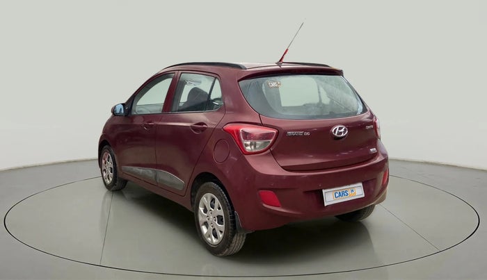 2015 Hyundai Grand i10 SPORTZ 1.2 KAPPA VTVT, Petrol, Manual, 77,646 km, Left Back Diagonal