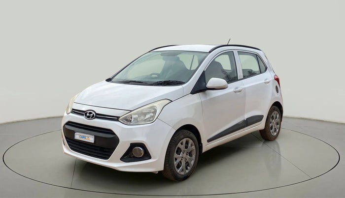 2015 Hyundai Grand i10 SPORTZ 1.2 KAPPA VTVT, Petrol, Manual, 87,840 km, Left Front Diagonal