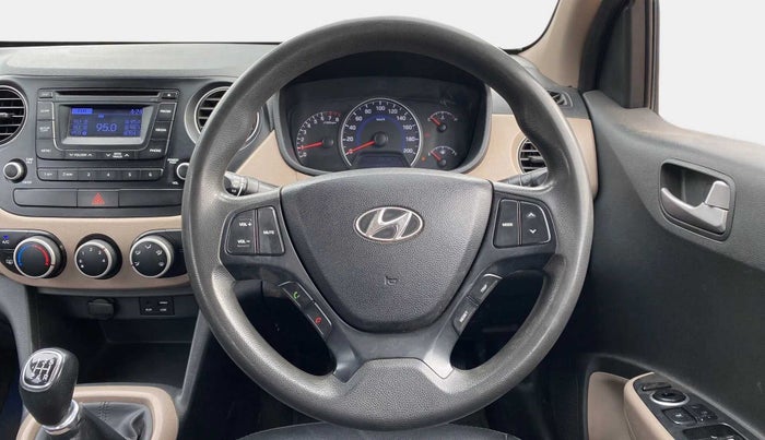 2015 Hyundai Grand i10 SPORTZ 1.2 KAPPA VTVT, Petrol, Manual, 87,840 km, Steering Wheel Close Up