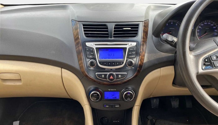 2014 Hyundai Verna FLUIDIC 1.6 VTVT SX, Petrol, Manual, 1,01,629 km, Air Conditioner