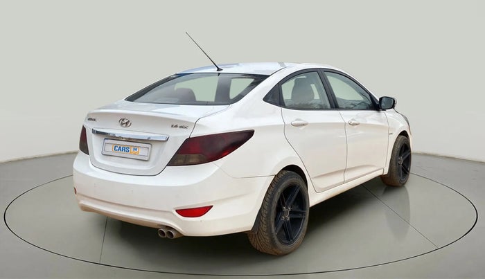 2014 Hyundai Verna FLUIDIC 1.6 VTVT SX, Petrol, Manual, 1,01,629 km, Right Back Diagonal