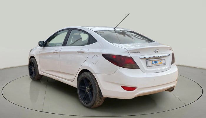 2014 Hyundai Verna FLUIDIC 1.6 VTVT SX, Petrol, Manual, 1,01,629 km, Left Back Diagonal