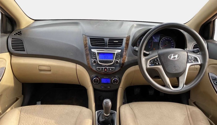 2014 Hyundai Verna FLUIDIC 1.6 VTVT SX, Petrol, Manual, 1,01,629 km, Dashboard