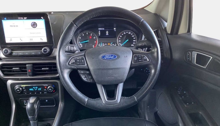 2019 Ford Ecosport TITANIUM + 1.5L PETROL AT, Petrol, Automatic, 56,612 km, Steering Wheel Close Up