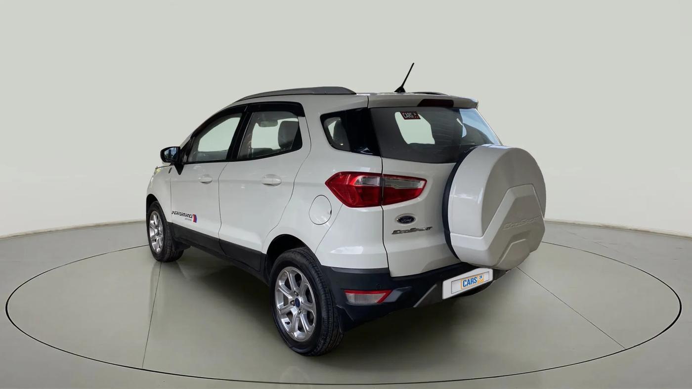 2019 Ford Ecosport TITANIUM + 1.5L PETROL AT, Petrol, Automatic, 56,612 km, Left Back Diagonal