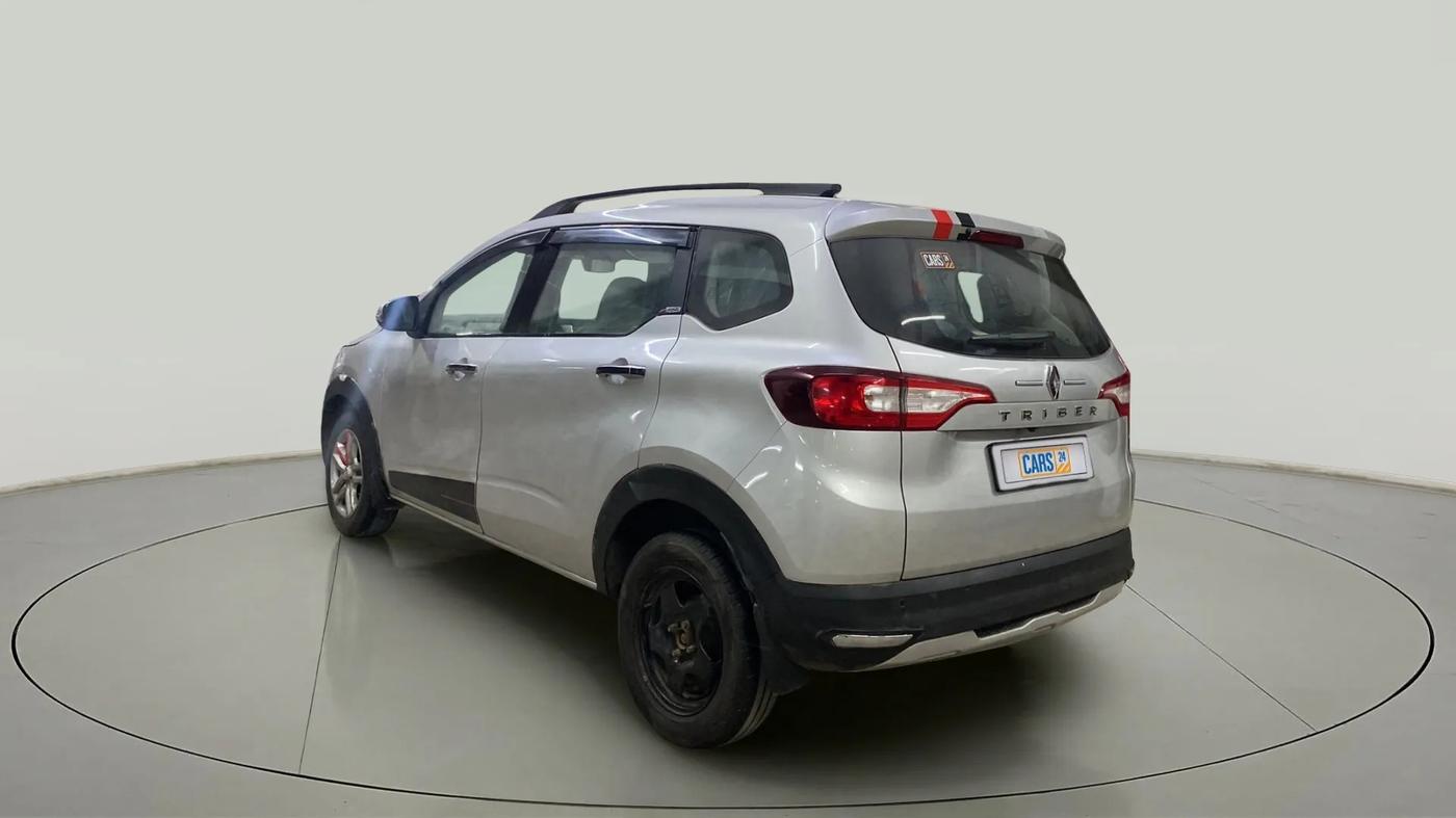 2021 Renault TRIBER RXZ AMT, Petrol, Automatic, 14,781 km, Left Back Diagonal