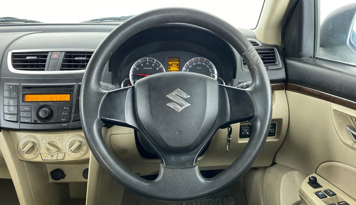 2013 Maruti Swift Dzire VXI, CNG, Manual, 95,660 km, Steering Wheel Close Up