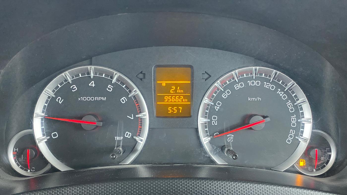 2013 Maruti Swift Dzire VXI, CNG, Manual, 95,660 km, Odometer Image