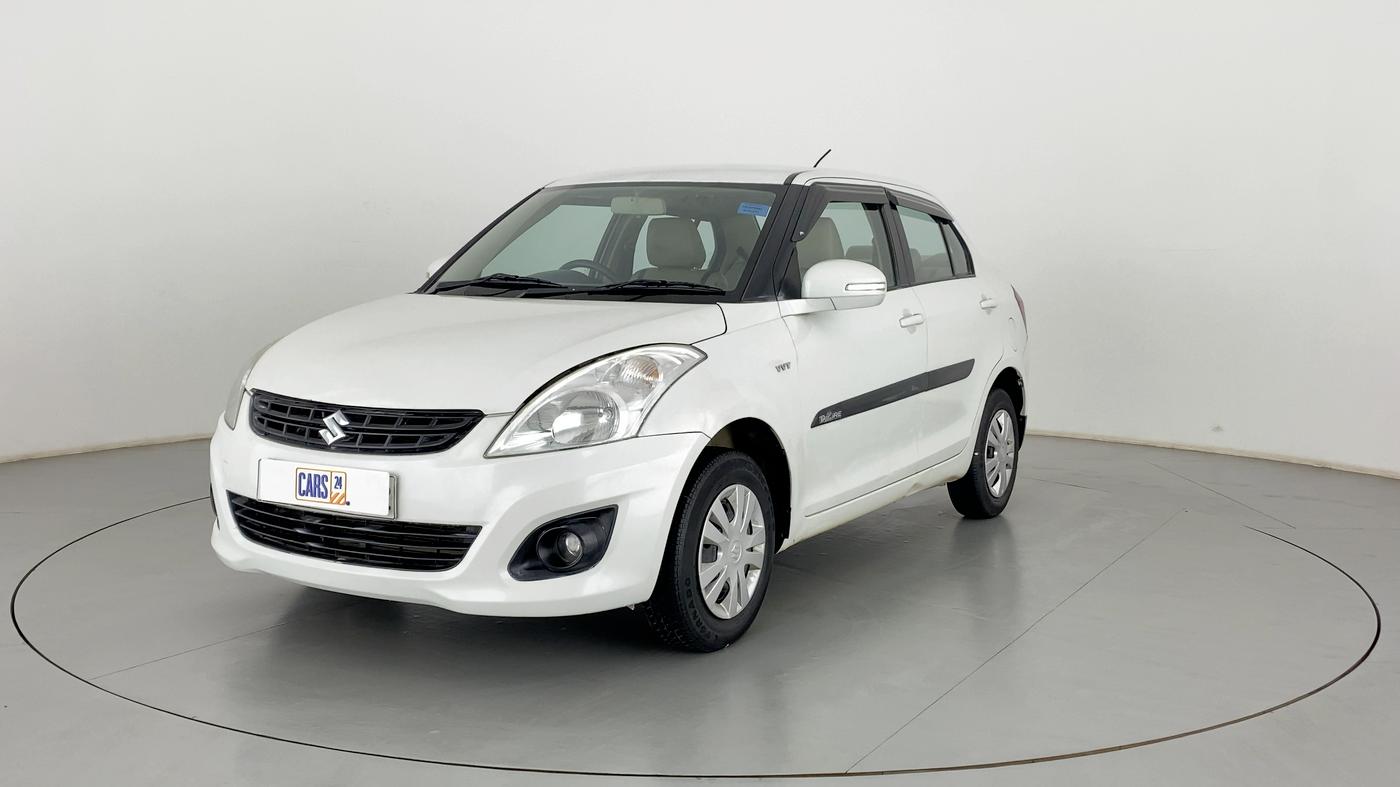2013 Maruti Swift Dzire VXI, CNG, Manual, 95,660 km, Left Front Diagonal