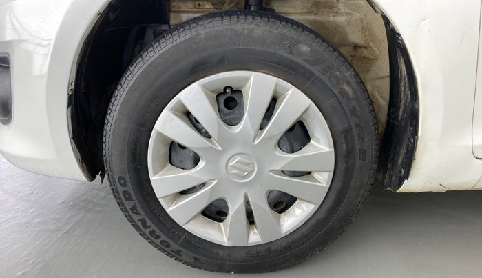 2013 Maruti Swift Dzire VXI, CNG, Manual, 95,660 km, Left Front Wheel