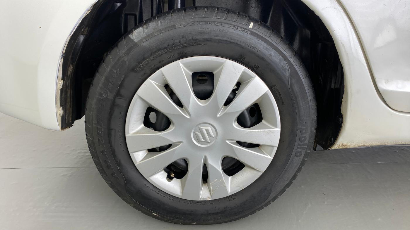 2013 Maruti Swift Dzire VXI, CNG, Manual, 95,660 km, Right Rear Wheel
