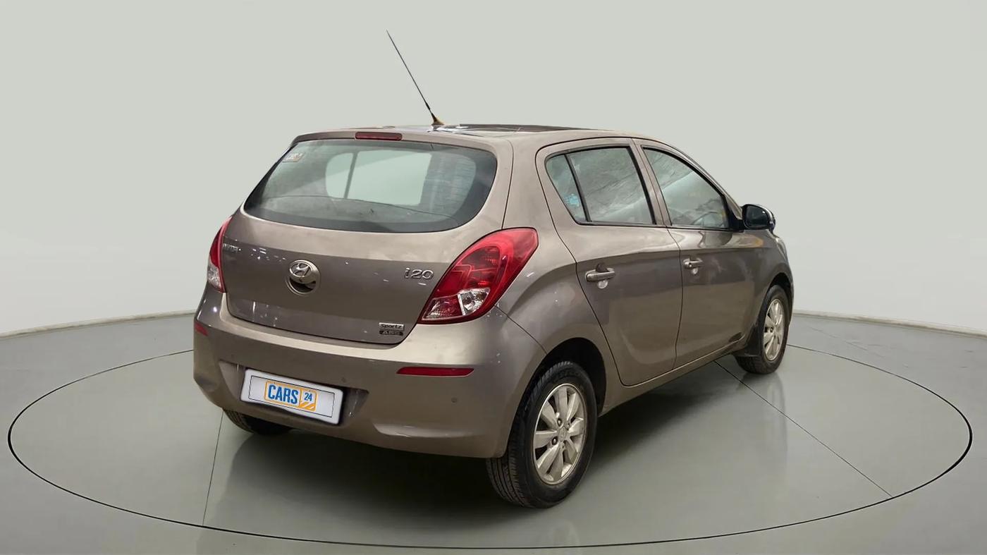 2012 Hyundai i20 SPORTZ 1.2, Petrol, Manual, 38,312 km, Right Back Diagonal