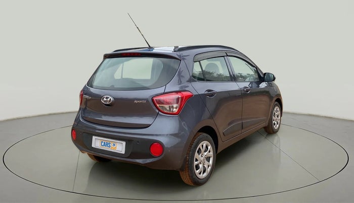 2018 Hyundai Grand i10 SPORTZ 1.2 KAPPA VTVT, Petrol, Manual, 44,845 km, Right Back Diagonal