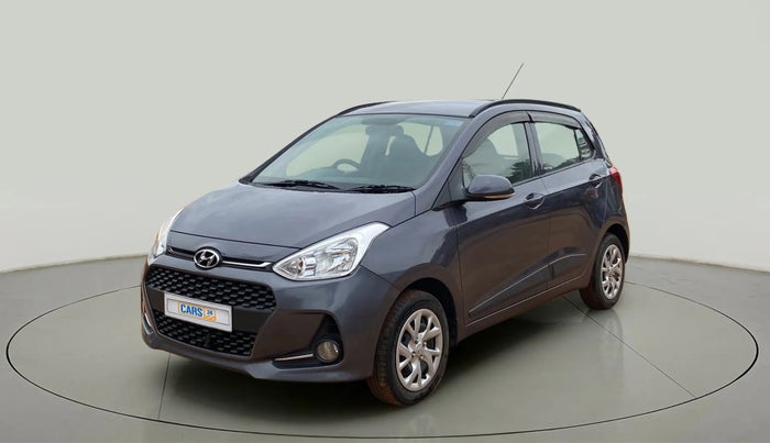 2018 Hyundai Grand i10 SPORTZ 1.2 KAPPA VTVT, Petrol, Manual, 44,845 km, Left Front Diagonal