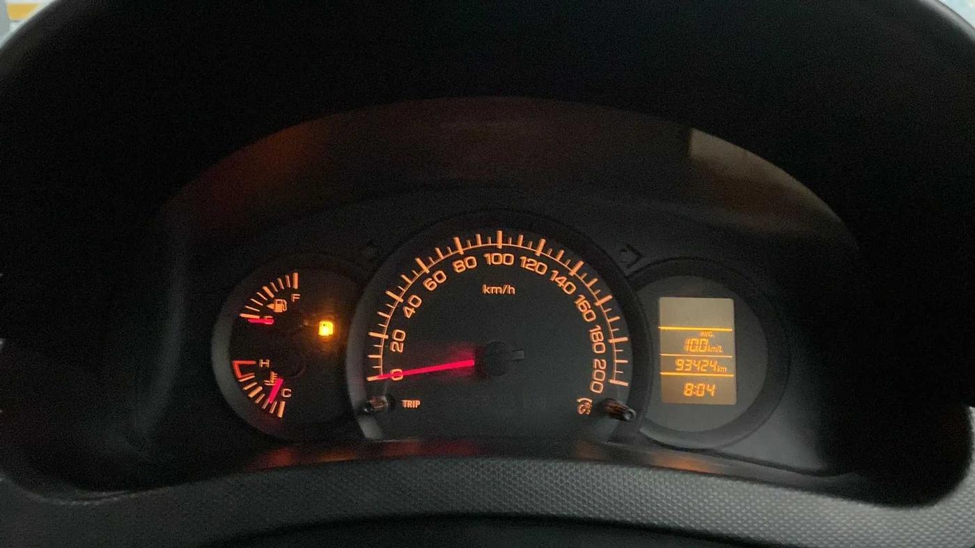 2015 Maruti Swift Dzire LXI (O), Petrol, Manual, 93,772 km, Odometer Image