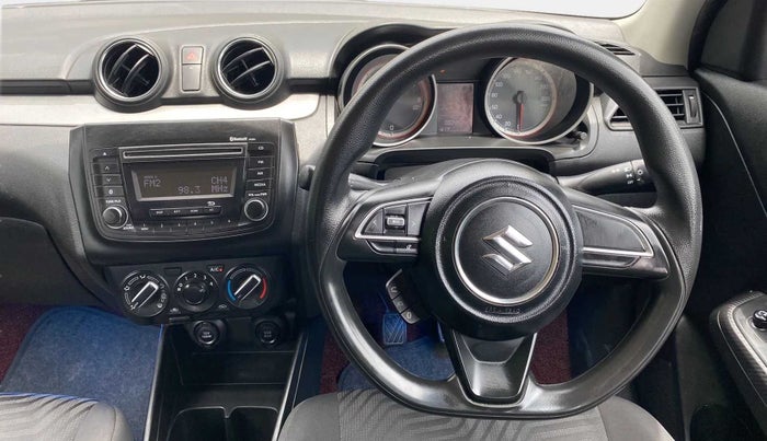 2019 Maruti Swift VXI, Petrol, Manual, 86,009 km, Steering Wheel Close Up