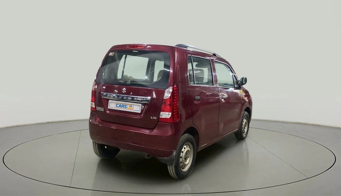 2012 Maruti Wagon R 1.0 LXI CNG, CNG, Manual, 47,550 km, Right Back Diagonal