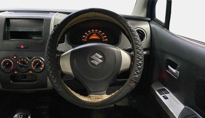 2012 Maruti Wagon R 1.0 LXI CNG, CNG, Manual, 47,550 km, Steering Wheel Close Up