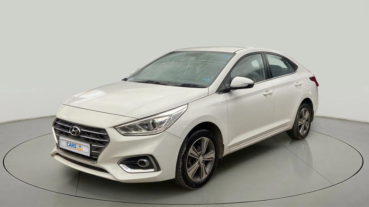 2017 Hyundai Verna 1.6 VTVT SX, Petrol, Manual, 87,275 km, Left Front Diagonal