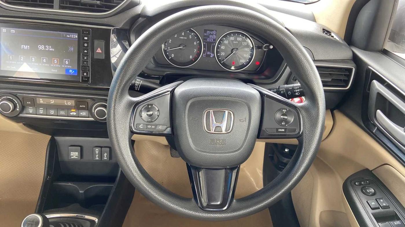 2019 Honda Amaze 1.2L I-VTEC VX, Petrol, Manual, 54,236 km, Steering Wheel Close Up