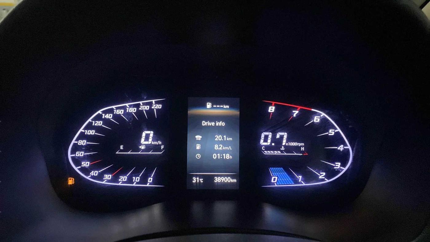 2021 Hyundai Verna SX 1.5 VTVT, Petrol, Manual, 38,901 km, Odometer Image