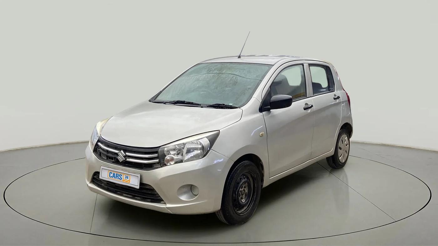 2015 Maruti Celerio VXI CNG, CNG, Manual, 82,115 km, Left Front Diagonal