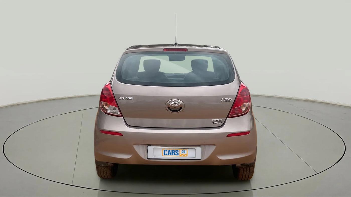 2013 Hyundai i20 SPORTZ 1.2, Petrol, Manual, 55,123 km, Back/Rear