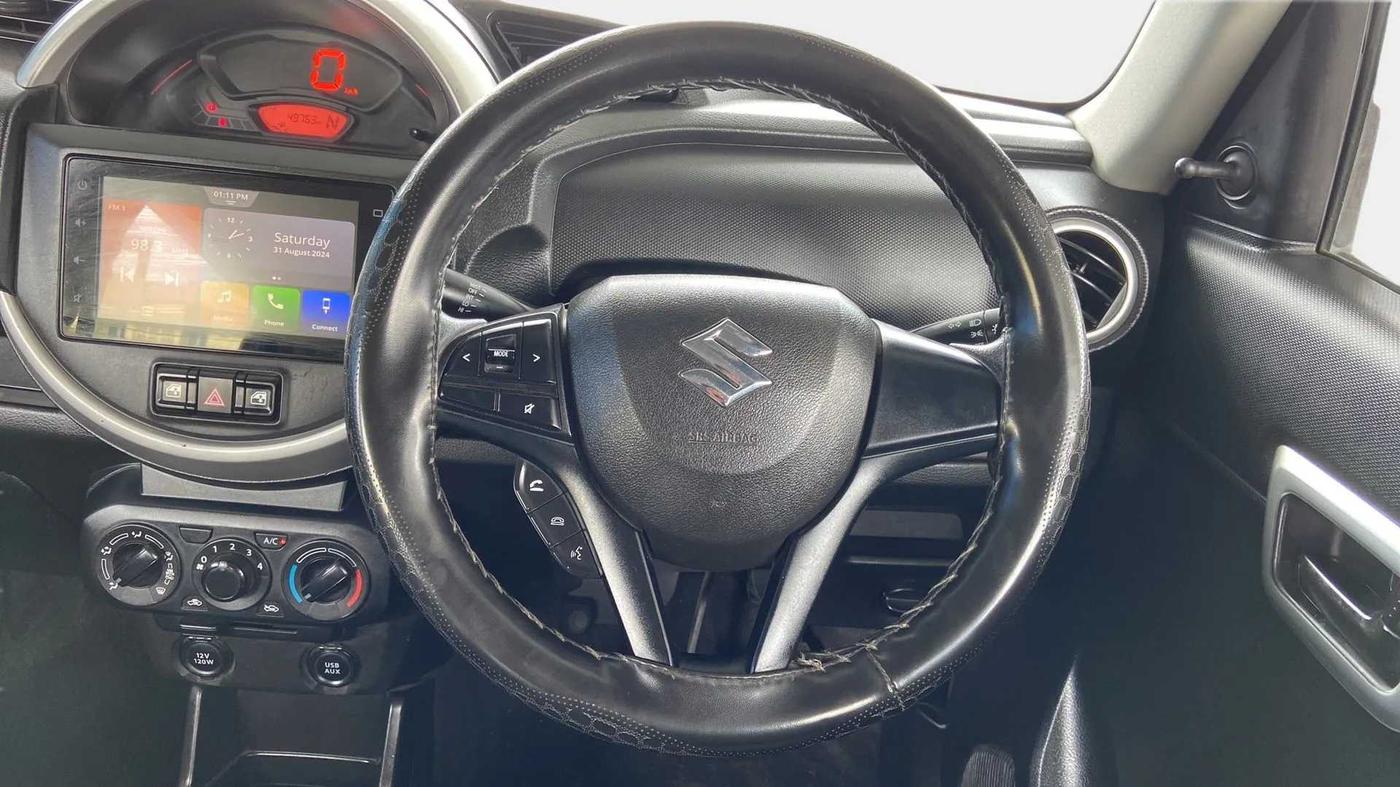 2019 Maruti S PRESSO VXI PLUS AMT, Petrol, Automatic, 49,867 km, Steering Wheel Close Up