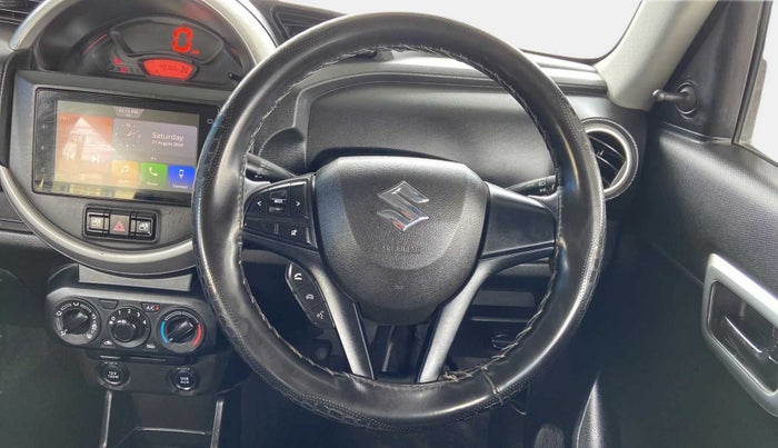 2019 Maruti S PRESSO VXI PLUS AMT, Petrol, Automatic, 49,867 km, Steering Wheel Close Up