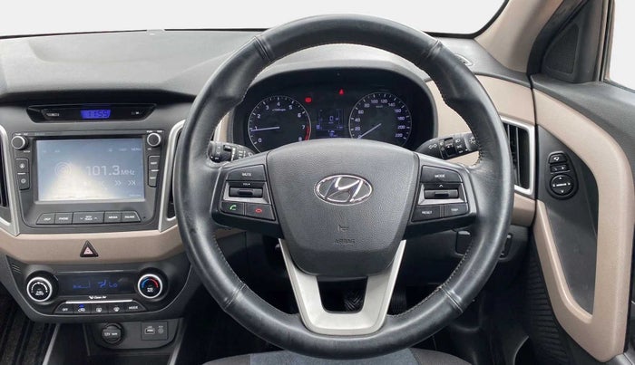 2017 Hyundai Creta SX PLUS 1.6 PETROL, Petrol, Manual, 43,068 km, Steering Wheel Close Up