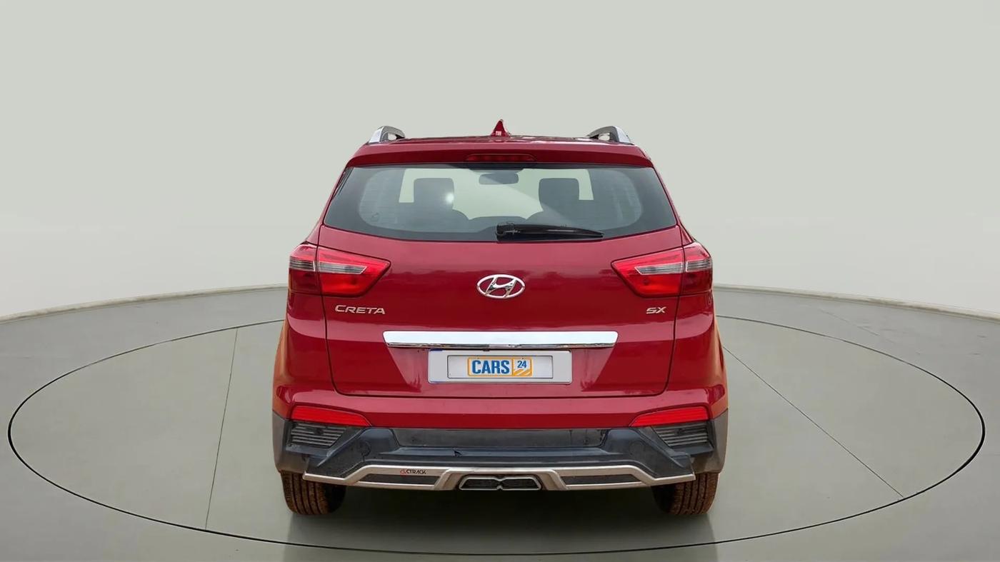 2017 Hyundai Creta SX PLUS 1.6 PETROL, Petrol, Manual, 43,068 km, Back/Rear