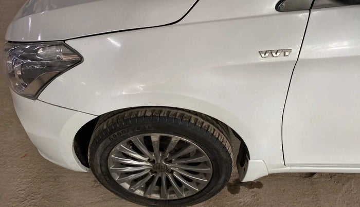 2016 Maruti Ciaz ZXI+, Petrol, Manual, 1,14,722 km, Left fender - Slightly dented