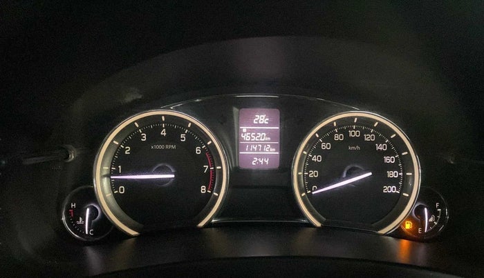 2016 Maruti Ciaz ZXI+, Petrol, Manual, 1,14,722 km, Odometer Image