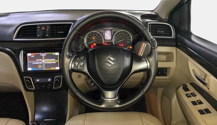 2016 Maruti Ciaz ZXI+, Petrol, Manual, 1,14,722 km, Steering Wheel Close Up