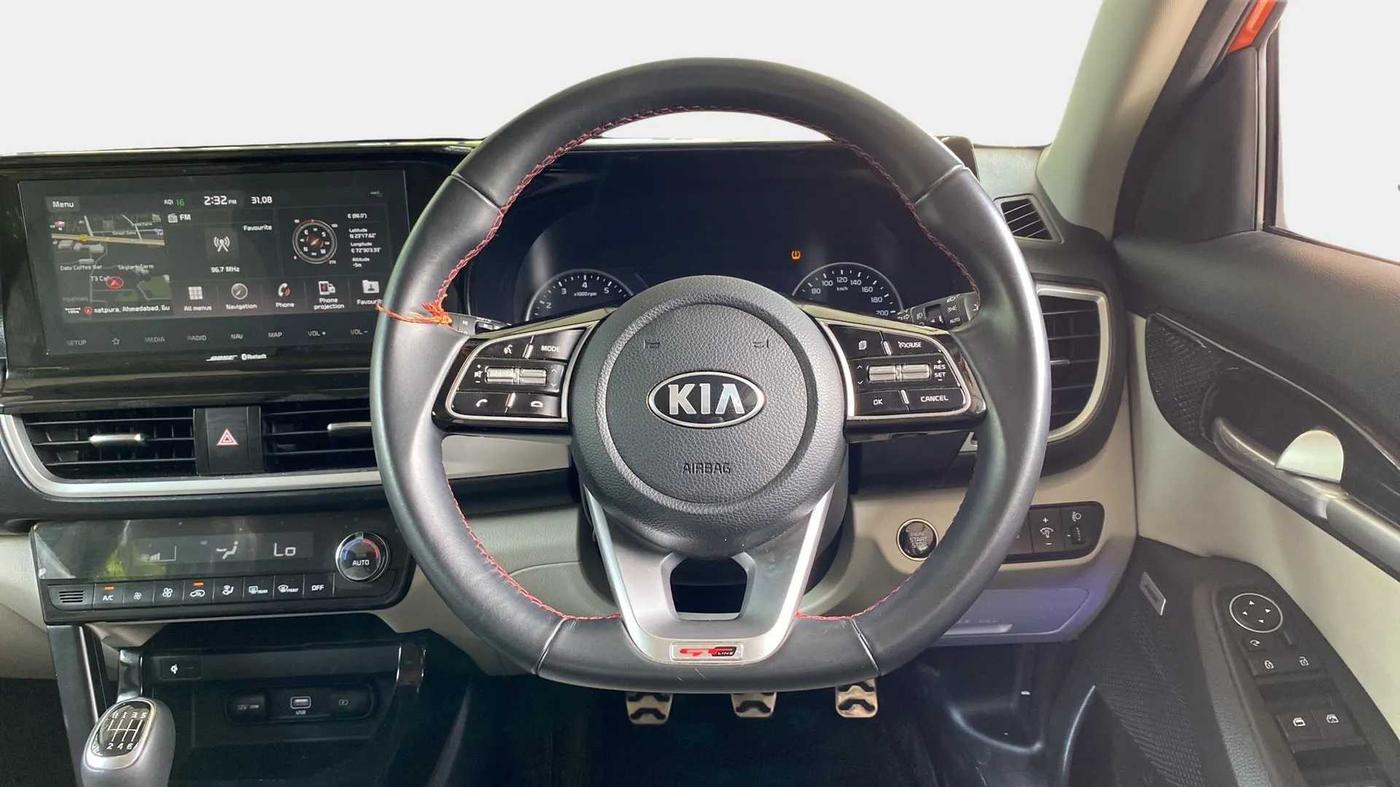 2019 KIA SELTOS GTX PLUS 1.4 PETROL, Petrol, Manual, 54,128 km, Steering Wheel Close Up