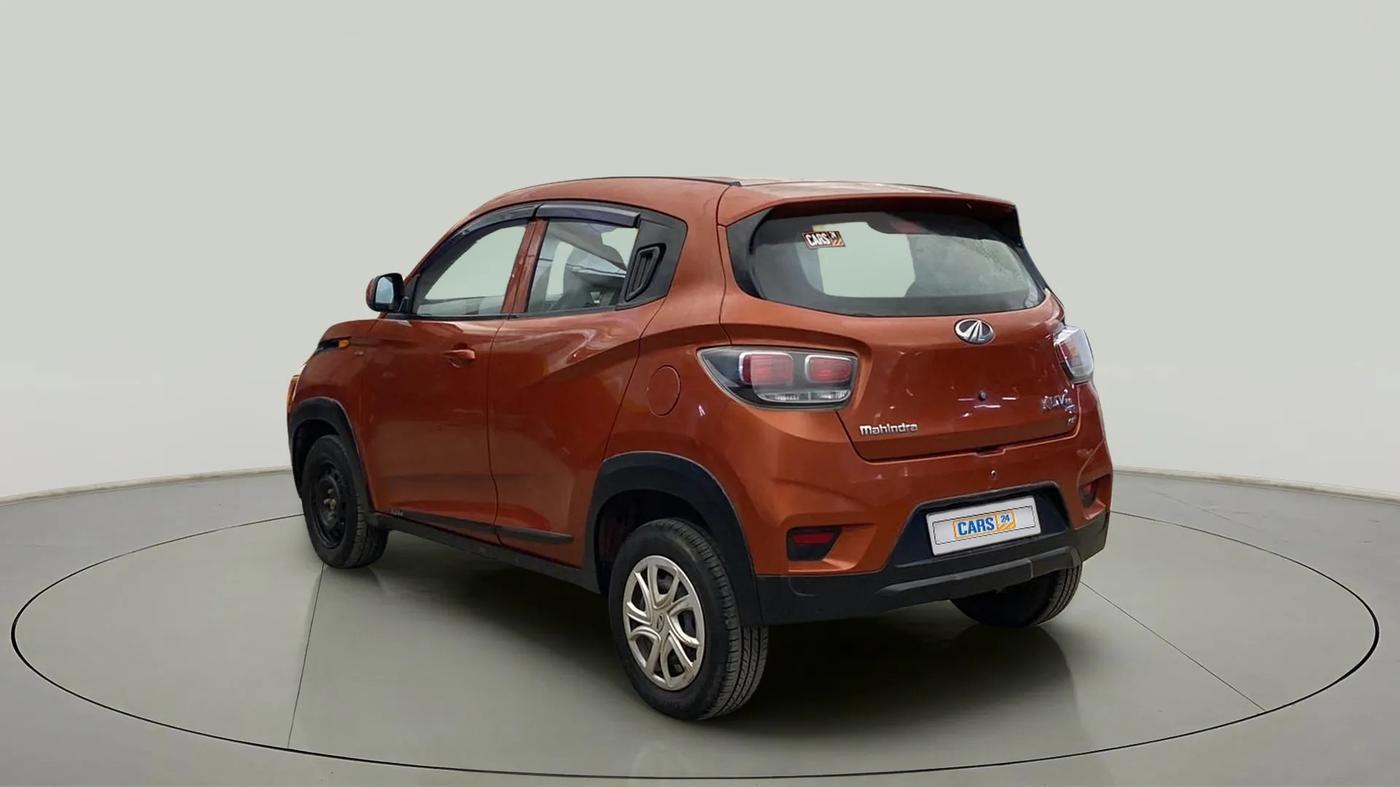 2017 Mahindra KUV 100 NXT K4+ P 6 STR, Petrol, Manual, 21,144 km, Left Back Diagonal