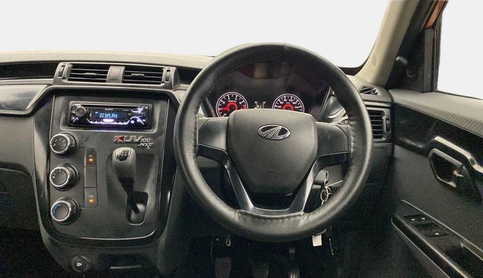2017 Mahindra KUV 100 NXT K4+ P 6 STR, Petrol, Manual, 21,144 km, Steering Wheel Close Up
