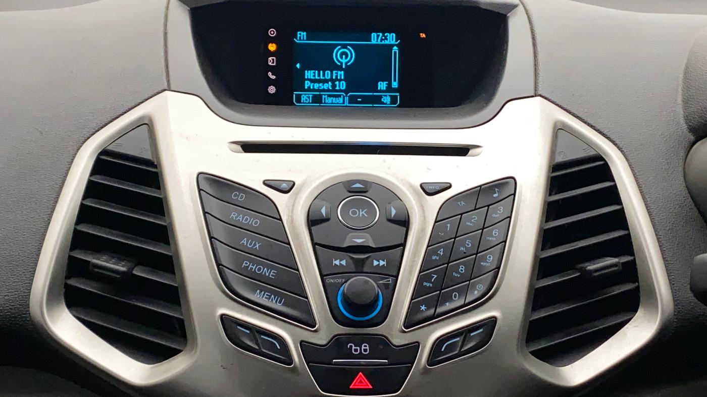 2015 Ford Ecosport TITANIUM 1.5L PETROL AT, Petrol, Automatic, 62,217 km, Infotainment System