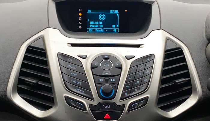 2015 Ford Ecosport TITANIUM 1.5L PETROL AT, Petrol, Automatic, 62,217 km, Infotainment System