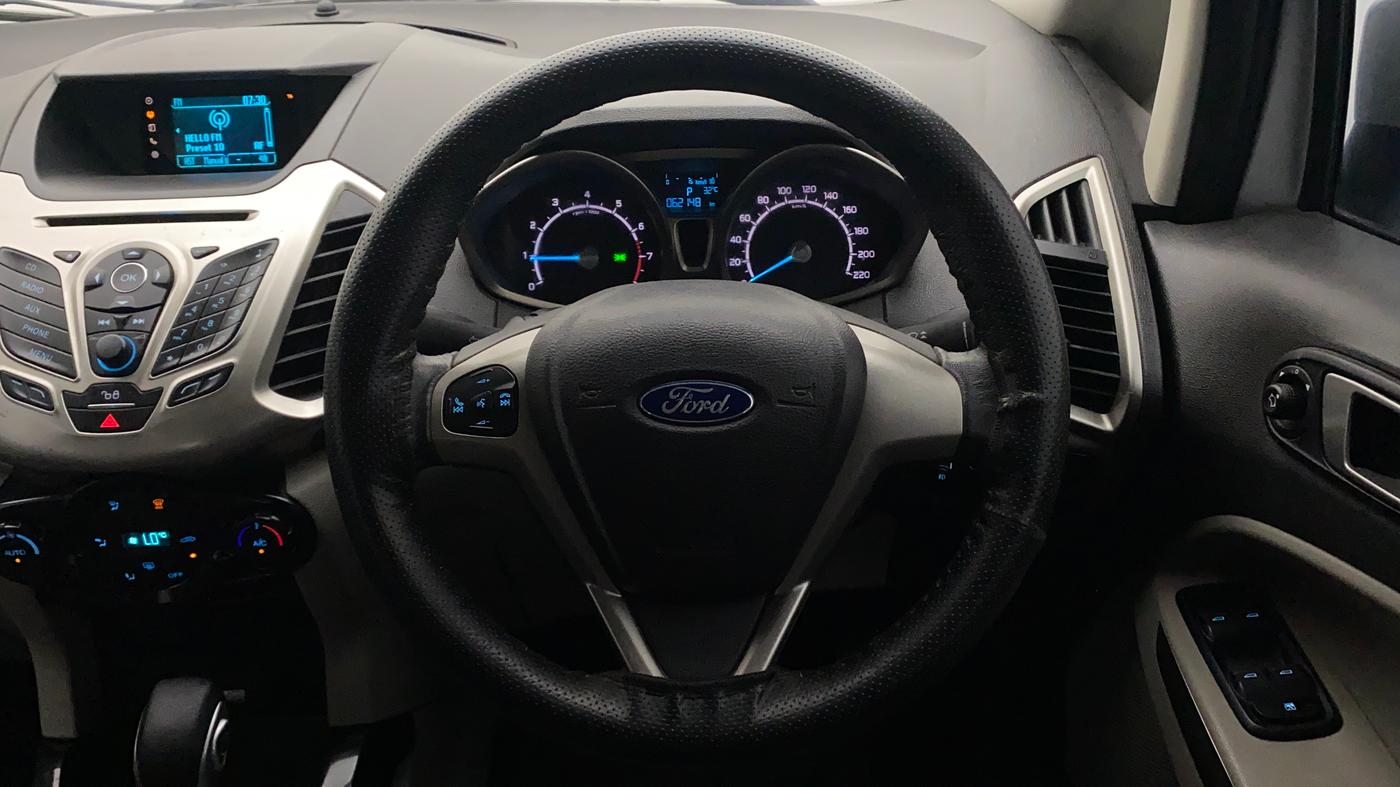 2015 Ford Ecosport TITANIUM 1.5L PETROL AT, Petrol, Automatic, 62,217 km, Steering Wheel Close Up