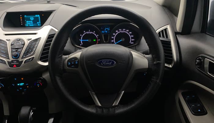 2015 Ford Ecosport TITANIUM 1.5L PETROL AT, Petrol, Automatic, 62,217 km, Steering Wheel Close Up